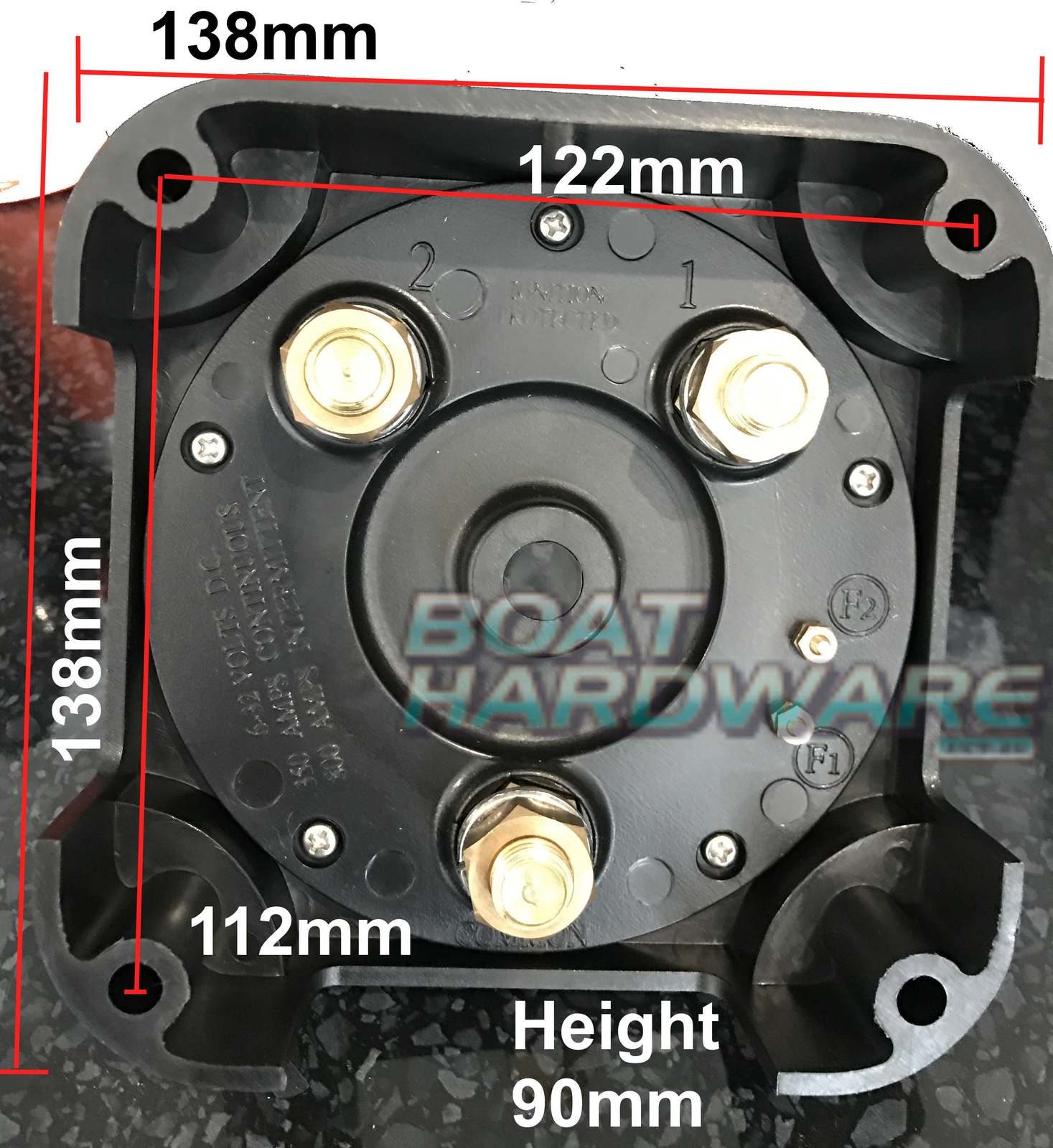 Battery Selector Switch Extra Heavy Duty 350A - Image 3