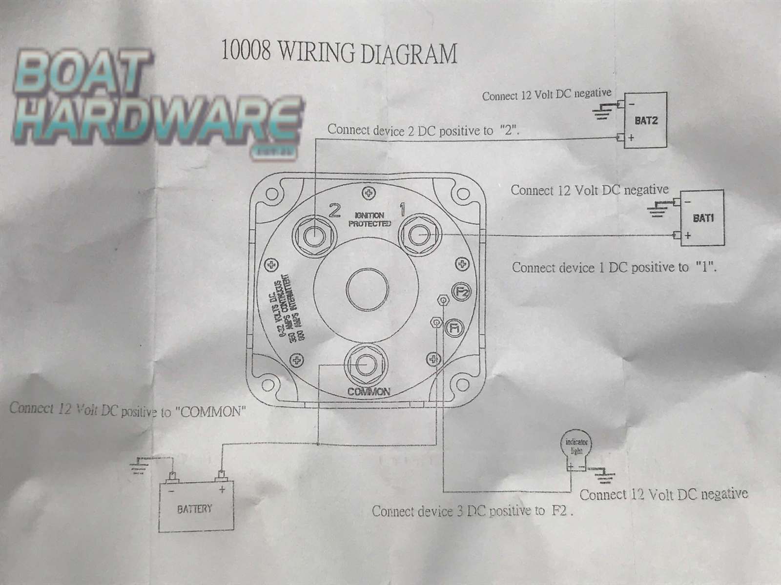 Battery Selector Switch Extra Heavy Duty 350A - Image 4