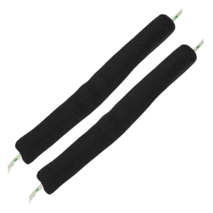 Marine Rope Cover for Fender Rope - Black 2 Pack (500mm)